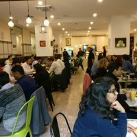 plenty of seating at Saravana Bhavan in Melbourne