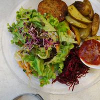 Salat Fallafel at Safran - BioBistro in Radolfzell