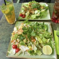 Tofu with veggies & glass noodles with veggies @ Kittichai, Cologne at Kittichai - Ehrenstr in Cologne