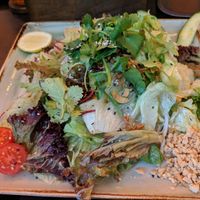 Glass noodle salad at Kittichai in Wuppertal