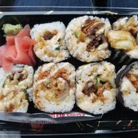 Veggie tempura rolls at Vegan Tree in Matawan