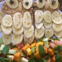 Peanut butter t’owl’stie ;) at Cafe Secret Alley in Kandy