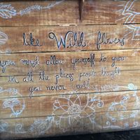 Good vibes :) at Cafe Secret Alley in Kandy