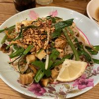 Vegan Pad-thai  at Tit-Chai  in Tokyo