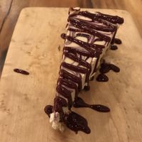 Raw Berry Cheesecake was decent   at Surya Cafe in Fitchburg