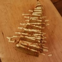 plant based cheesecake  at Surya Cafe in Fitchburg