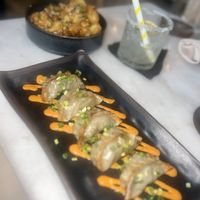 Gyozas= the best   at Mahalo in Panama City