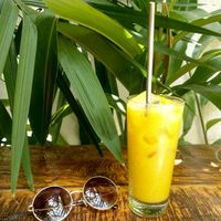 maracuja juice at Mahalo in Panama City