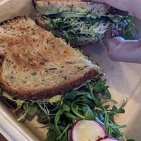 Green Dream Sandwich at Frontier Cafe in Yucca Valley