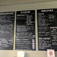 The menu at Frontier Cafe in Yucca Valley