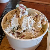 Vegan potato salad at Frontier Cafe in Yucca Valley