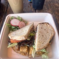 vegan blt   at Frontier Cafe in Yucca Valley