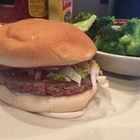 OMG.  The Impossible Burger is at Legacy Pub.  Vegan cheeze too!  Avocado too!  Just Mayo too!  This restaurant has it all for us veg-heads : ) at Legacy Pub in Lafayette