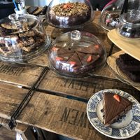Vegan treats  at Beetroot Healthy Food and Veggie Island in Maynooth