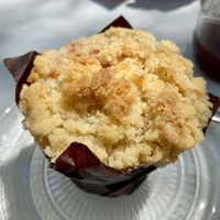 Apricot muffin at Green Love in Marseille