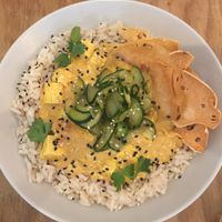 Tofu tikka massala  at Green Love in Marseille