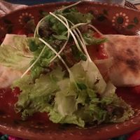 vegan burrito at Mexican Kitchen Bar MU in Osaka