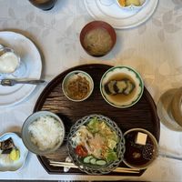 The breakfast   at Yamaichi Bekkan in Miyajima