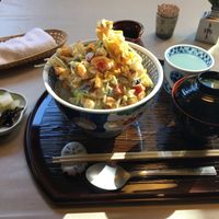 Vegan Tempura Option at Yamaichi Bekkan in Miyajima