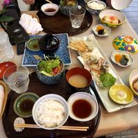 Delicious food at Yamaichi Bekkan in Miyajima