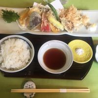 Tempura at Yamaichi Bekkan in Miyajima