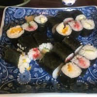 Veggie sushi at Yamaichi Bekkan in Miyajima