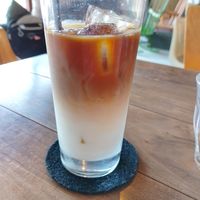 Organic coffee at Cafe Lente in Miyajima