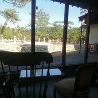 View from Cafe Lente (Itsukushima Shrine) at Cafe Lente in Miyajima