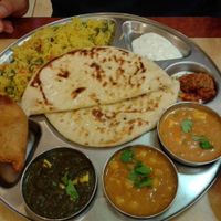 thali combo - super delish! at Jay Bharat Market and Restaurant in Artesia