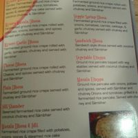 specialty page at Jay Bharat Market and Restaurant in Artesia