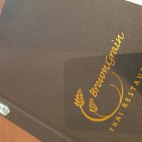 special menu at Brown Grain Thai Restaurant in Ballarat