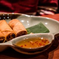 Spring Rolls  at Brown Grain Thai Restaurant in Ballarat