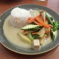 Green curry, lunch special at Brown Grain Thai Restaurant in Ballarat