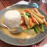 Red curry, lunch special at Brown Grain Thai Restaurant in Ballarat