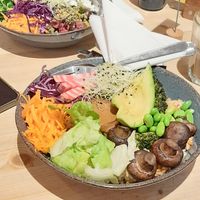 Vegan chicken teriyaki at Feel Good in Groningen