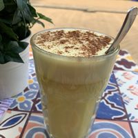 Golden milk (coconut milk based) at Feel Good in Groningen