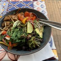 Vegan Chicken Teriyaki bowl at Feel Good in Groningen