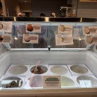 Vegan cooler with 8 flavors   at Boombalatti's Ice Cream in Wilmington