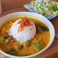 Pumpkin-Saffron Curry at Parks - Zinzendorfgasse in Graz