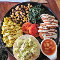 Avacado bagel from the loft menu at Cafe del Sunshine in Koh Chang