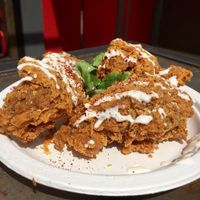 Mock chick'n wings at VFC by Club Mexicana in Newark