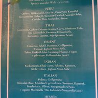 Menu  at Apfelkern & Kolibri in Bad Vilbel