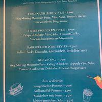 Menu  at Apfelkern & Kolibri in Bad Vilbel