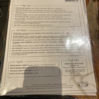 Menu  at The Butcher's Daughter - West Village in New York City