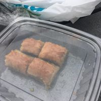 vegetarian baklava at Nefista Vegan Kofteh in Clifton