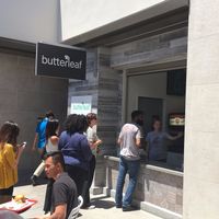 Store front at ButterLeaf in Irvine