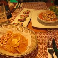 food at El Jardin in Puerto Ayora