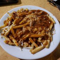 Vegan poutine at Taps Brewhouse & Grill in Niagara Falls