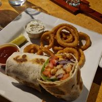 No chicken wrap at Taps Brewhouse & Grill in Niagara Falls