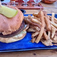 Meatless Burger   at Taps Brewhouse & Grill in Niagara Falls